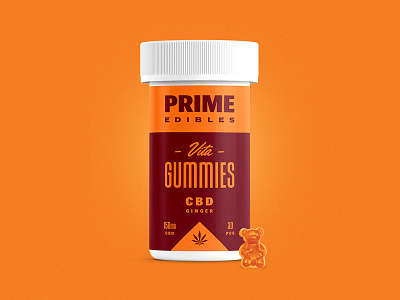 PRIME - Vita Gummies - CBD Ginger