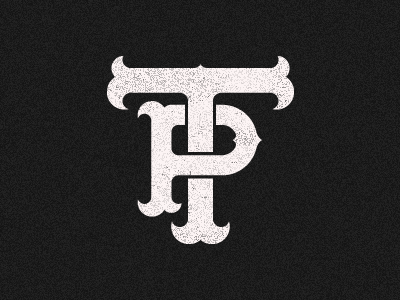 TP Monogram branding design logo monogram rinker sports stamp ted perez type typography