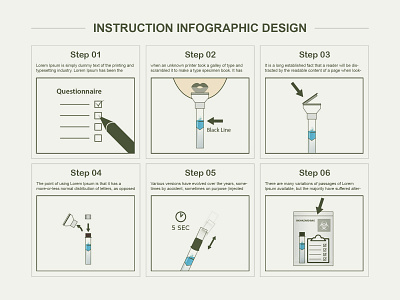 Infographic Steps Design design illustration infographic infographic design infographic information design infographic instruction design infographic process design infographic step design infographic steps marketing collateral design