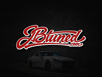 JBtuned custom hand drawn lettering logotype typography