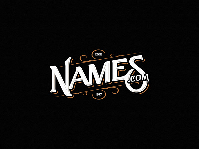 Names custom dalibass hand drawn lettering logo logotype typography vintage