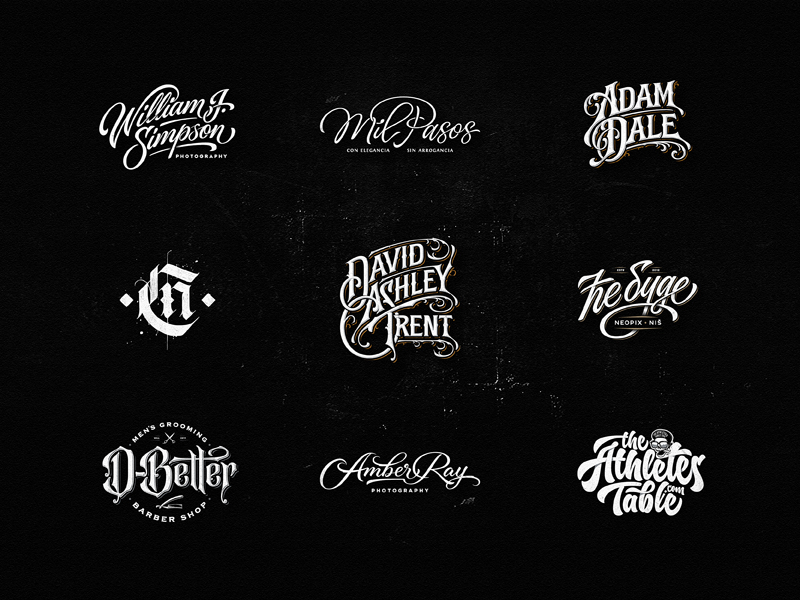 Lettering Logo Design Vol. 10 by Dalibor Momcilovic for New Garden ...