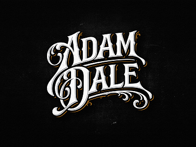 Adam Dale custom dalibass drawing hand drawn lettering logo logotype music ngs sketch team typography vintage