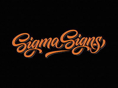 Sigma Signs by Dalibor Momcilovic for New Garden Society on Dribbble