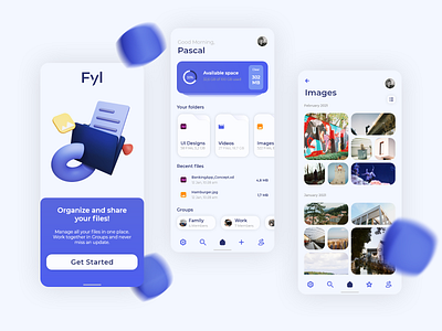 Fyl | File Manager app design file manager ui ux