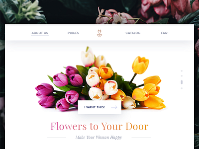 Flowers To Your Door bouquet button delivery flowers image landing white landing