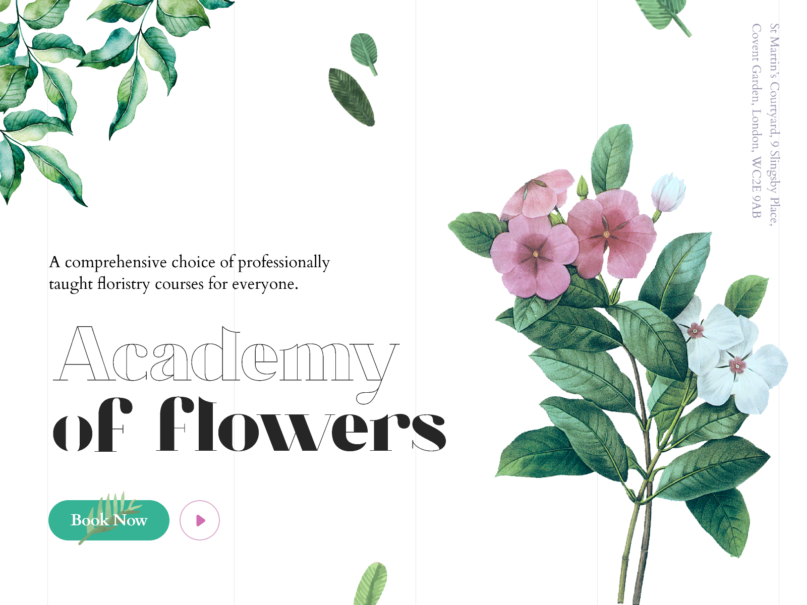Academy of flowers by Arsen Kolyba 🇺🇦 on Dribbble