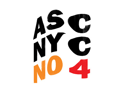 ASC NYC No4 headline nyc texture type