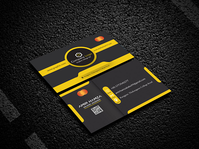 #Business Card branding business card design flat graphicdesign illustration logo logo design minimal vector