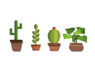 plants in my living room part 2 adobe adobe illustrator background design flat icon illustration logo type vector