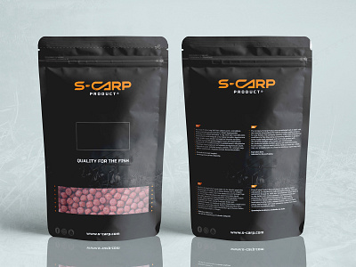 S-Carp stand up pouch design branding flexo graphic design packaging design prepress