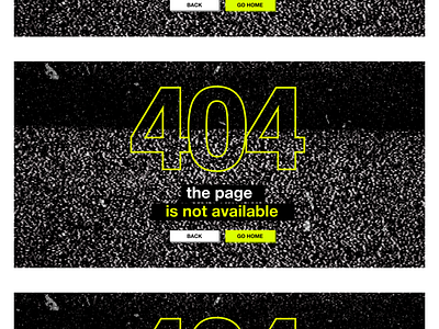 Another 404 error page