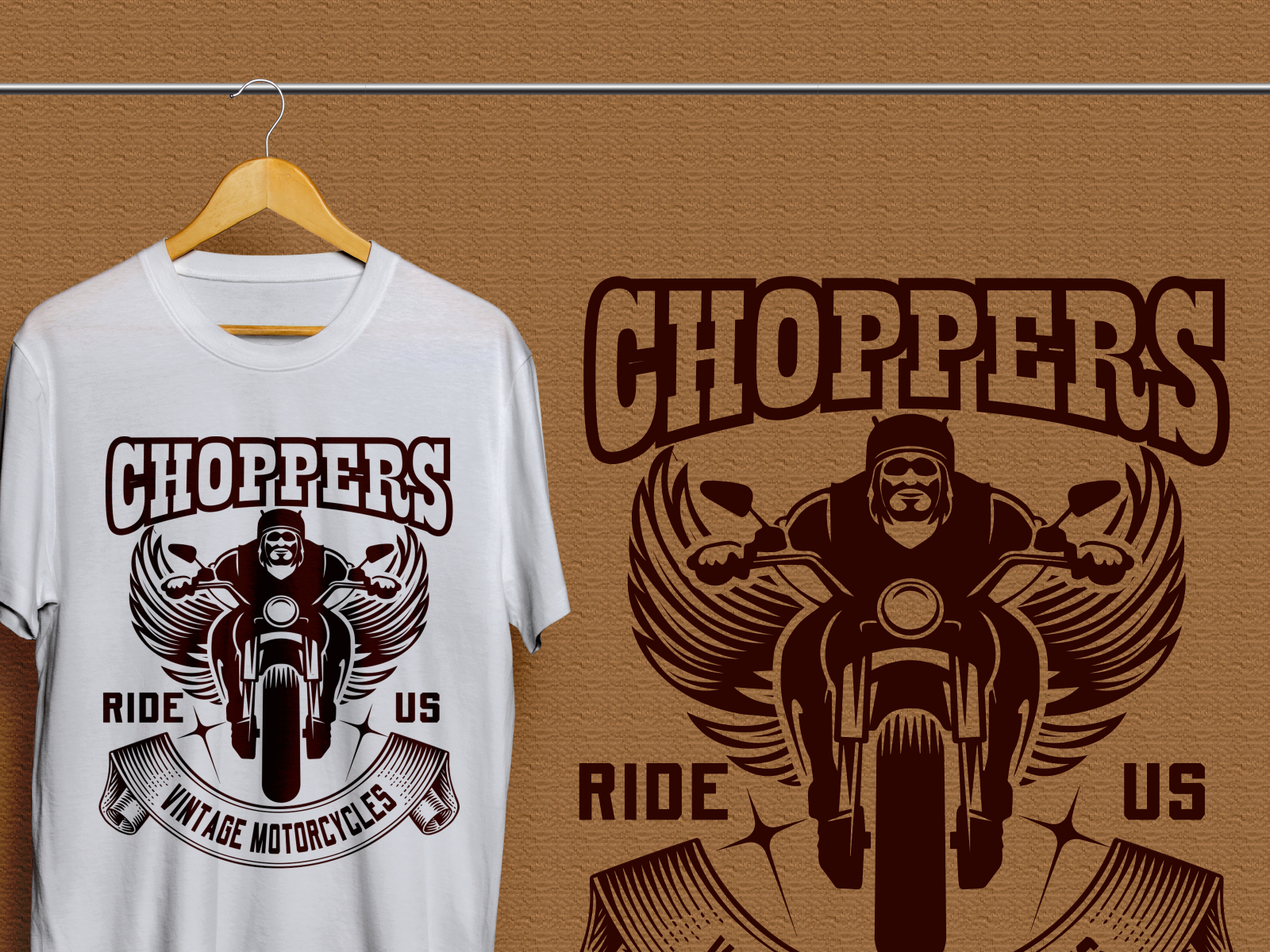 Copper Vintage Motorcycle T Shirt Design2 By M A Asad On Dribbble - roblox shirt designer for hire