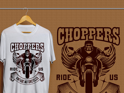 COPPER VINTAGE MOTORCYCLE T SHIRT DESIGN2