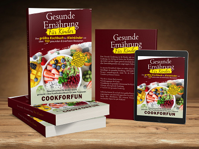 CookBook Cover Design - Recipe Book Cover arfin arfin mehedi best design book art book cover book cover design branding color cook cover cookbook cover design design ebook ebookcover graphic design illustration kindlecover logo motion graphics recipe cover