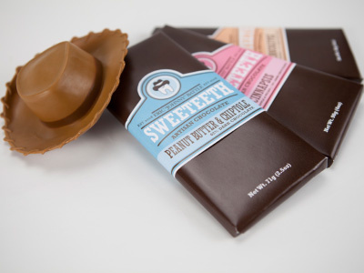 Sweeteeth Chocolate Bar branding logo packaging