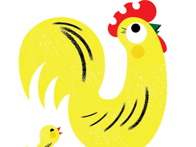 Rooster animal chickens cute cute animal family funny rooster