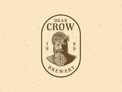 Dean Crow | Brewery | Logo Design business logo etching graphic design illustration illustration logo logo logo design logo designer logo designs logotype vector design vintage logo wacom tablet wain cintiq