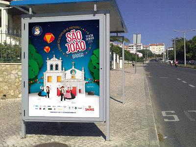São Joao Braga 2016 branding event branding poster poster design