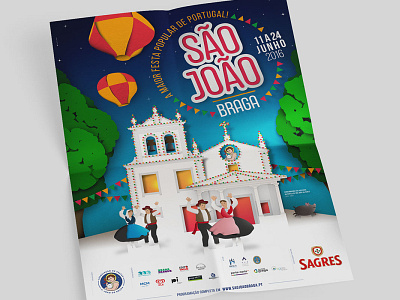 São João de Braga 2016 event branding event design poster design