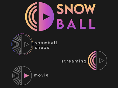 Logo for a Movie Streaming app