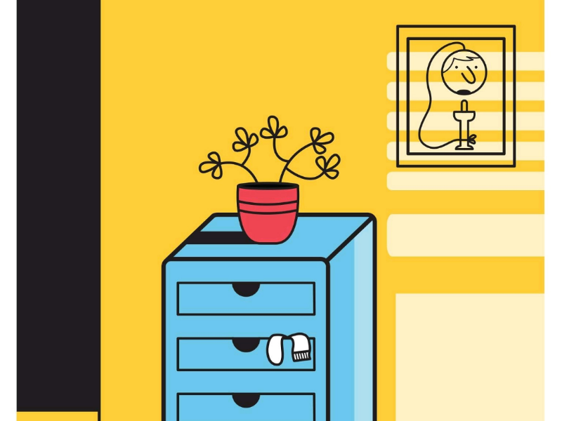 Intérieur graphisme minimal digital art design graphic illustrator illustrateur illustration