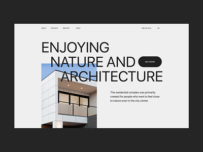 House building agency design graphic design landing page ui ux web web design web site