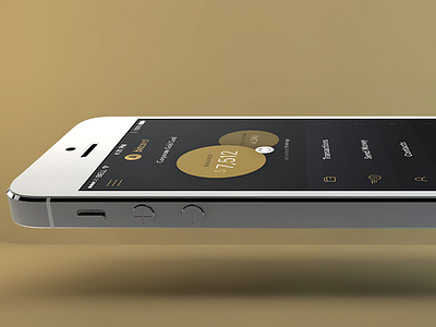 Atlas Card UX/UI App Design elegant ios minimal mobile typography