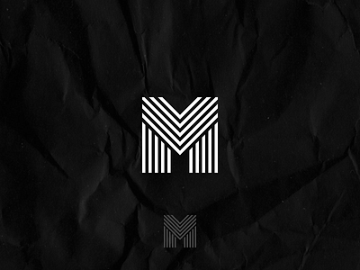 M Line Letter Mark Logo Design Concept branding clean concept identity letter letter mark logo logo concept logo design logo mark m m letter m logo minimal modern