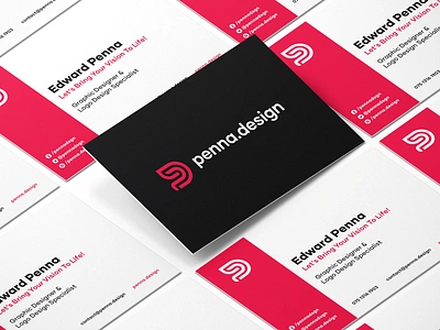 penna.design Business Card Design business card businesscard businesscarddesign clean graphicdesign logodesign logomark minimal modern modernism monogram print print design print designer printing