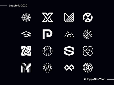 Logofolio 2020 #HappyNewYear brand brand design branding graphicdesign logo logoarchive logodesign logodesigner logodesignersclub logofolio logomark logos mark marks minimal