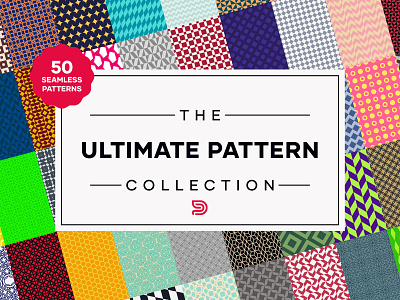 The Ultimate Pattern Collection — 50 Seamless Pattern Bundle abstract adobe illustrator adobe photoshop branding digital download graphic design minimal pattern pattern design patterns product psd seamless tileable vector