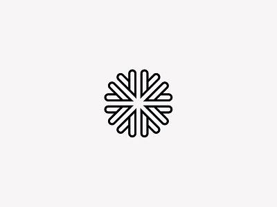Snowflake Winter Themed Logo Design Concept brand identity branding clean concept festive identity logo logo designer logoconcept logomark mark minimal modern snowflake versatile winter