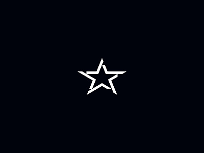 Fractured Star Logo Mark Concept