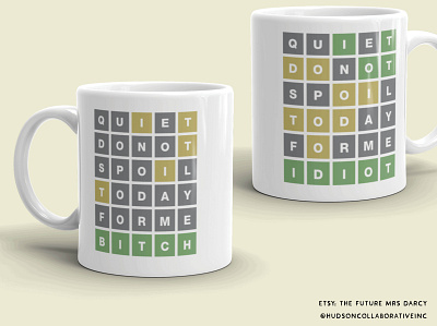 Wordle Mugs etsy fun mug product squares wordle zeitgeist