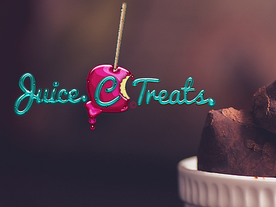 Juice C Treats Logo charismatic art juice c treats logo logo design