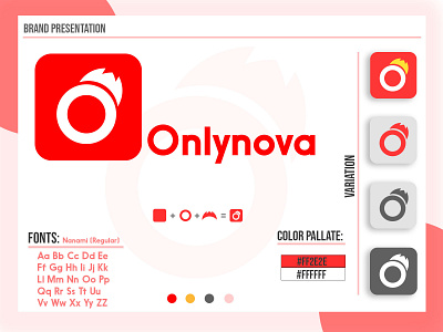 Onlynova Minimalist Logo Design