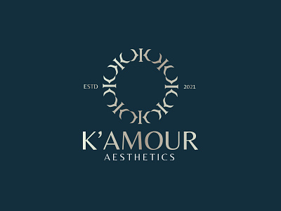 Kamour Luxury Logo Design adobe illustrator brand identity branding cosmetic logo creative logo design fashion luxury logo graphic design icon design illustration logo logo design luxury luxury branding luxury icon luxury logo luxury logo design modern luxury royal logo vector