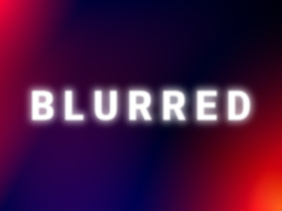 Blurred Trendy Logo 2022