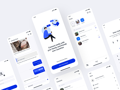 Chateo UI Kit - Messaging App