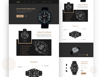 Watch Landing page