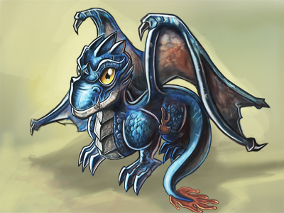Dragon character design dragon game ios llustration painting