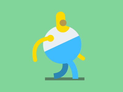 Homer Simpson .gif afterfx gif illustration simpsons tutorial