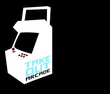 Takeout Arcade Dribbble division for games logo our