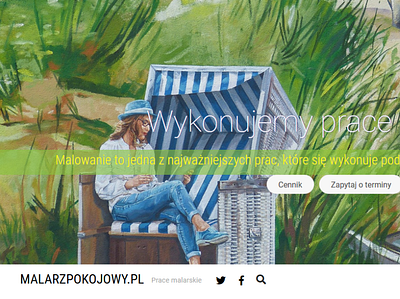 Indoor Painter webdesig website