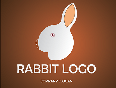 RABBIT animal branding design icon identity illustration illustration art illustrator logo rabbit vector
