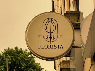 Florista Logo Mockup