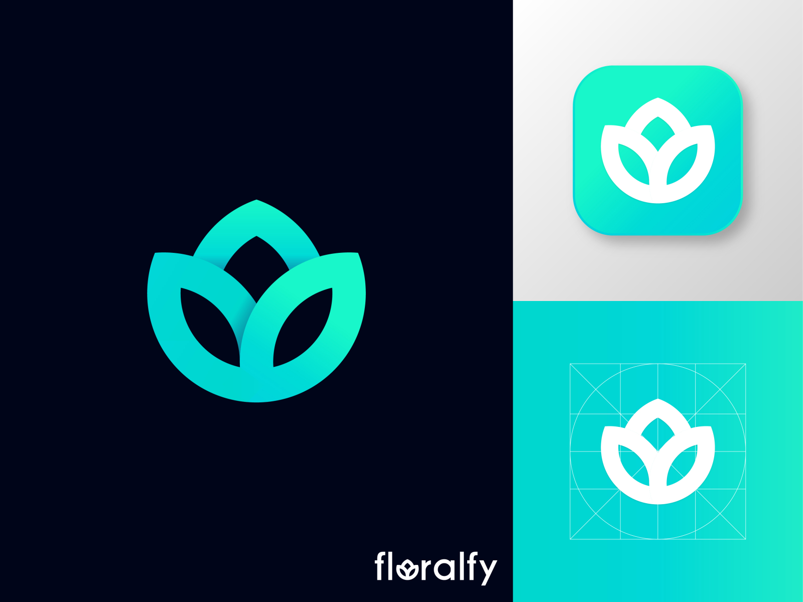 Folral Logo by Limon Hossain on Dribbble