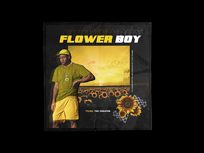 Alternate Album Cover for Tyler, The Creator's "Flower Boy"