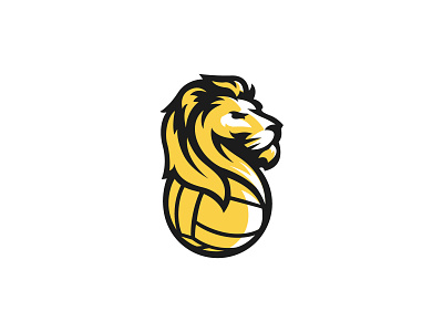 Gauteng Waterpolo Club Logo Concept branding concept lion logo sport waterpolo